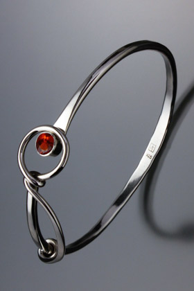 Bracelet 520 w/Mexican Fire Opal